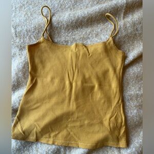 Reformation low back yellow cami size medium